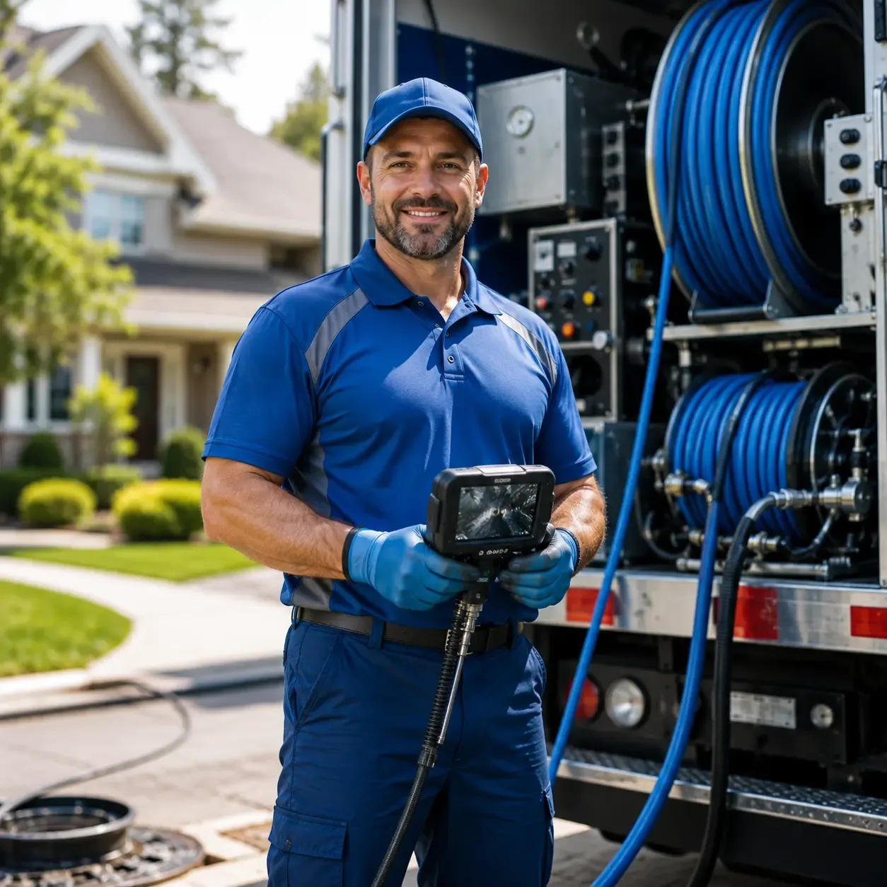 Local outdoor drain cleaning specialists in Newtown, CT